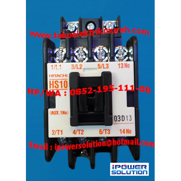 Contactor Magnetic HITACHI Type HS10