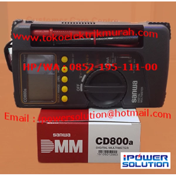 SANWA Digital Multimeter Type CD800a