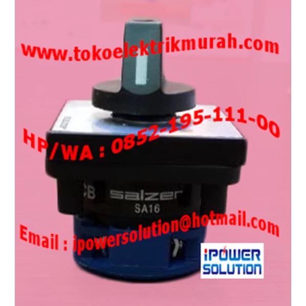 Rotary Switch Salzer Type SA16 2-1