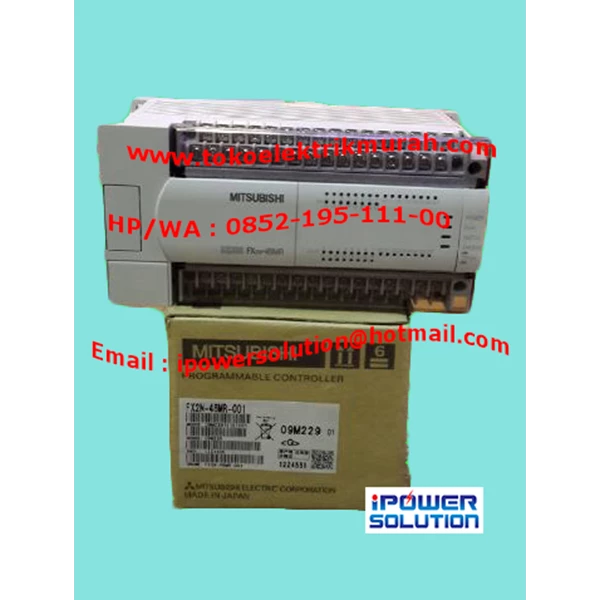 PROGRAMMABLE CONTROLLER MITSUBISHI Type FX2N-48MR-001