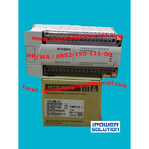 PROGRAMMABLE CONTROLLER Type FX2N-48MR-001 MITSUBISHI 