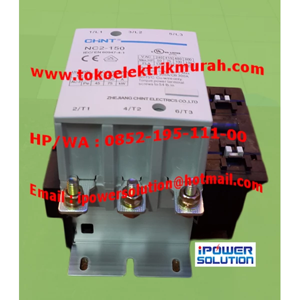 Type NC2-150 CHINT Contactor Magnetic