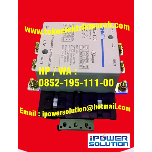 Contactor Magnetic CHINT Type NC2-150