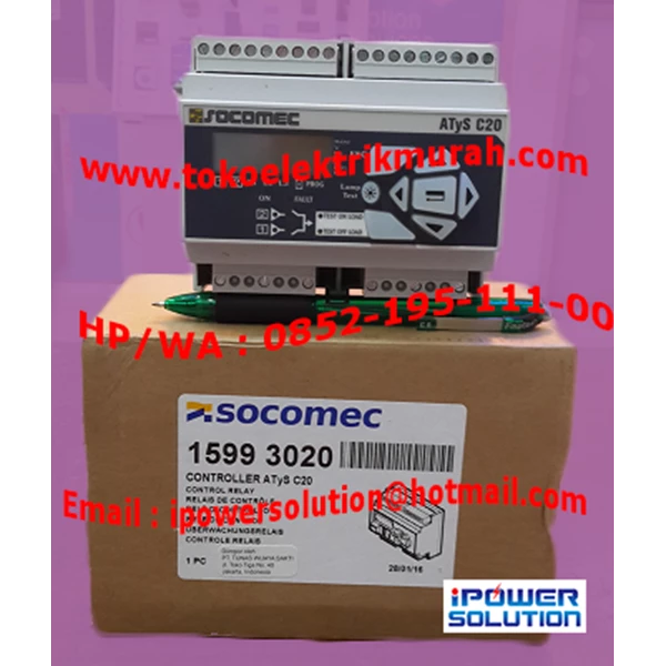 Controller  Socomec Type ATyS C20