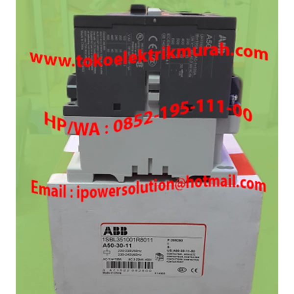 Contactor Magnetic  ABB  Type A50