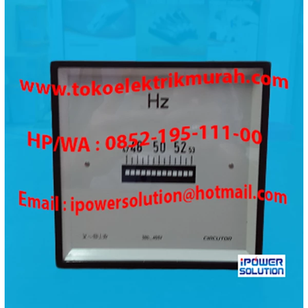 Frequency Meter  Type HCL 144  Circutor