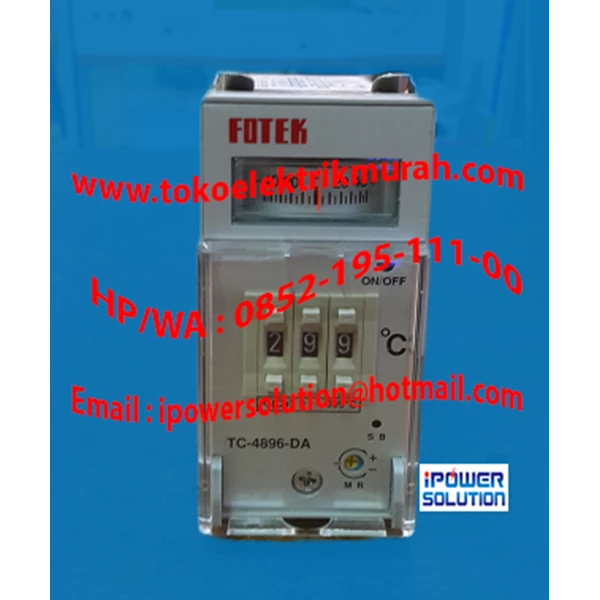  Temperature Controller  FOTEK  Type TC4896-DA-R3