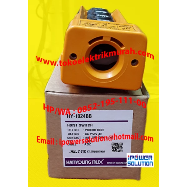 Hoist Switch  HANYOUNG NUX Tipe HY-1024
