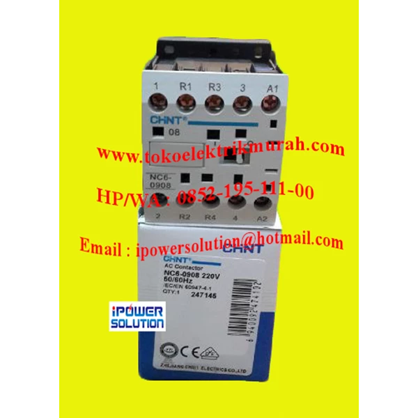  Chint Type NC6-0908 Contactor