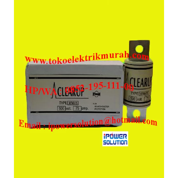 Clearup Type 50TAR-75 Fuse 