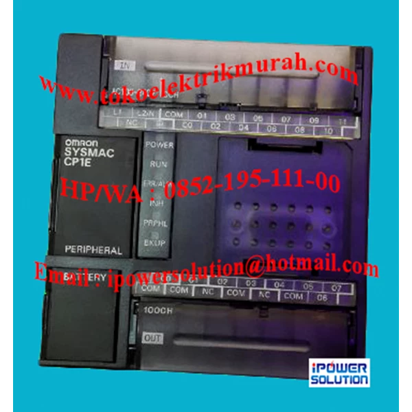 PLC OMRON Type CP1E-N20DR-A