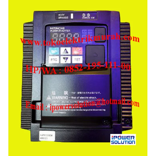 Hitachi Type WJ200N-022HFC inverter 