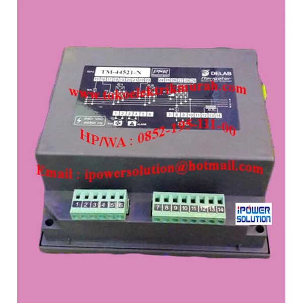 Power Factor Controller Delab Type NV-14s