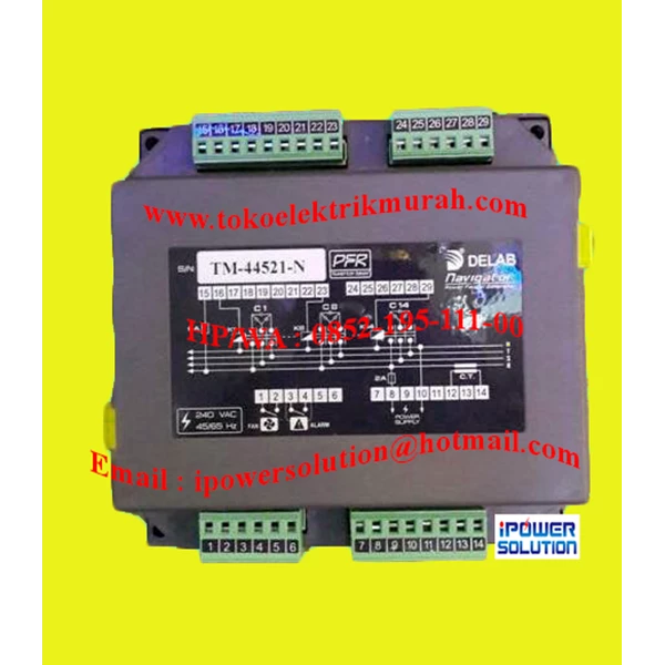 Power Factor Controller Delab Type NV-14s