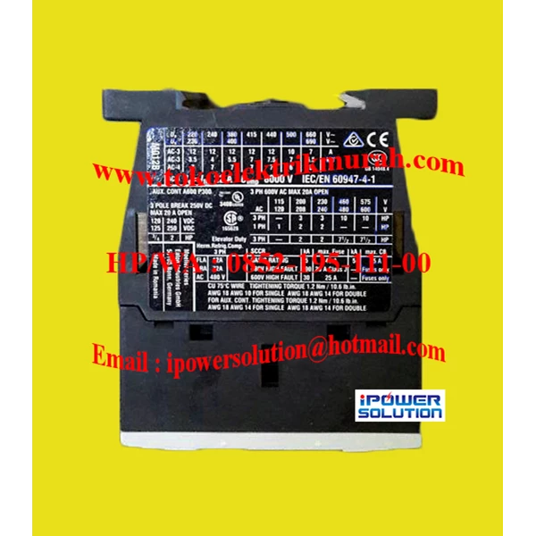 Eaton Type DILM 12-10 Contactor Magnetic
