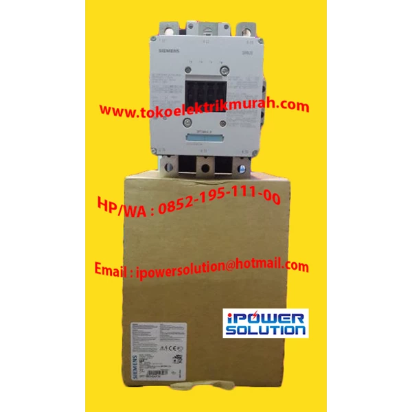 Kontaktor Magnetik Siemens Type 3RT1065-6AP36 330A