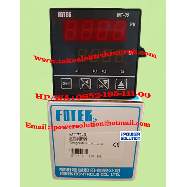 Fotek MT72-R  Temperature Controller