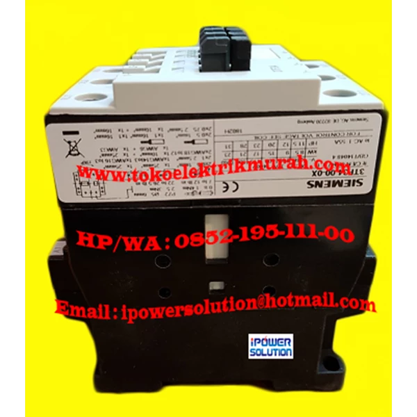 Siemens 3TF34 00-0XB0 Contactor Magnetic 